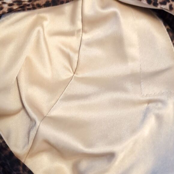 SUE WONG ANIMAL PRINT Draped Ruched ONE-SHOULDER SHEATH DRESS sz 8 - Picture 10 of 12